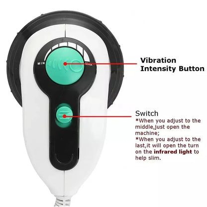 Electric Body Massager — Portable Anti-Cellulite & Stress Relief Health Care Massager for Full Body Relaxation