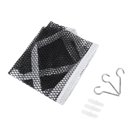 Triangle Plush Toy Storage Hammock — Large Mesh Net Organizer for Kids’ Stuffed Toys and Room Storage