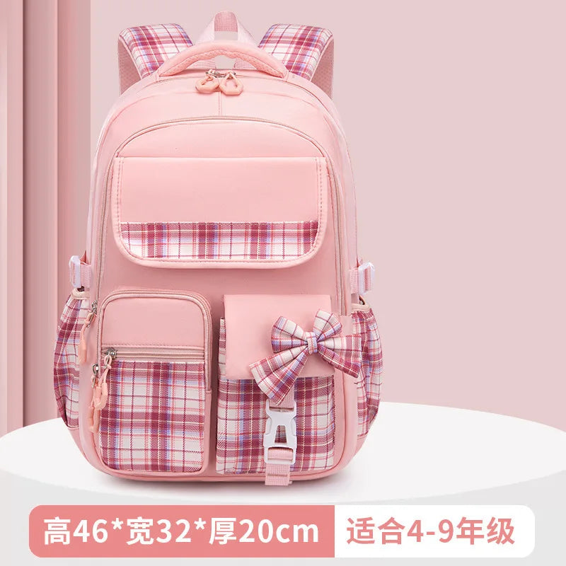 Children’s Princess School Backpack | Orthopedic Satchel for Girls, Primary School Book Bag & Knapsack