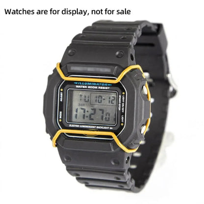 Stainless Steel Watch Case Bumper for Casio DW-5600 GW-M5610 - Metal Anti-Scratch Protective Guard Cover