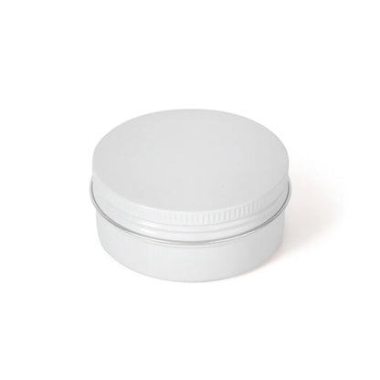 50PCS Aluminum Tin Jars – 5g to 100g Metal Containers for Cosmetic Creams, Lip Balm & Face Care