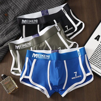 Men’s Cotton Boxer Underwear - Breathable Boxers, Sizes M–3XL, 1–3 Pack