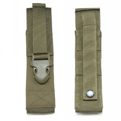 Tactical MOLLE EDC Waist Bag – Outdoor Flashlight & Tool Pouch for Camping, Hiking, Hunting & Field Use