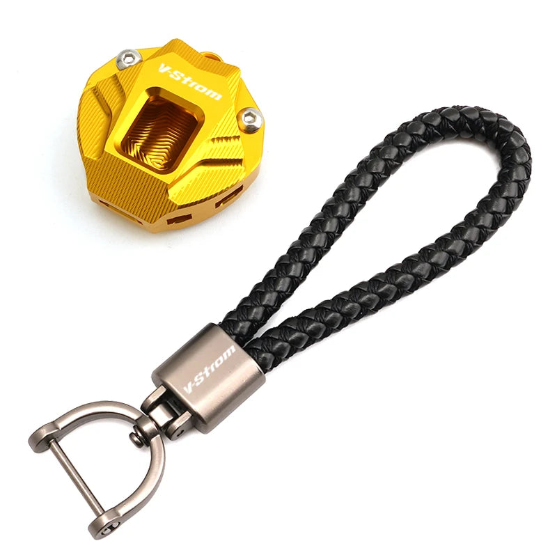 Motorcycle Key Cover Case for Suzuki V-Strom 650/1000/1050XT – Durable Key Shell Protector for DL650 & DL1000 Models