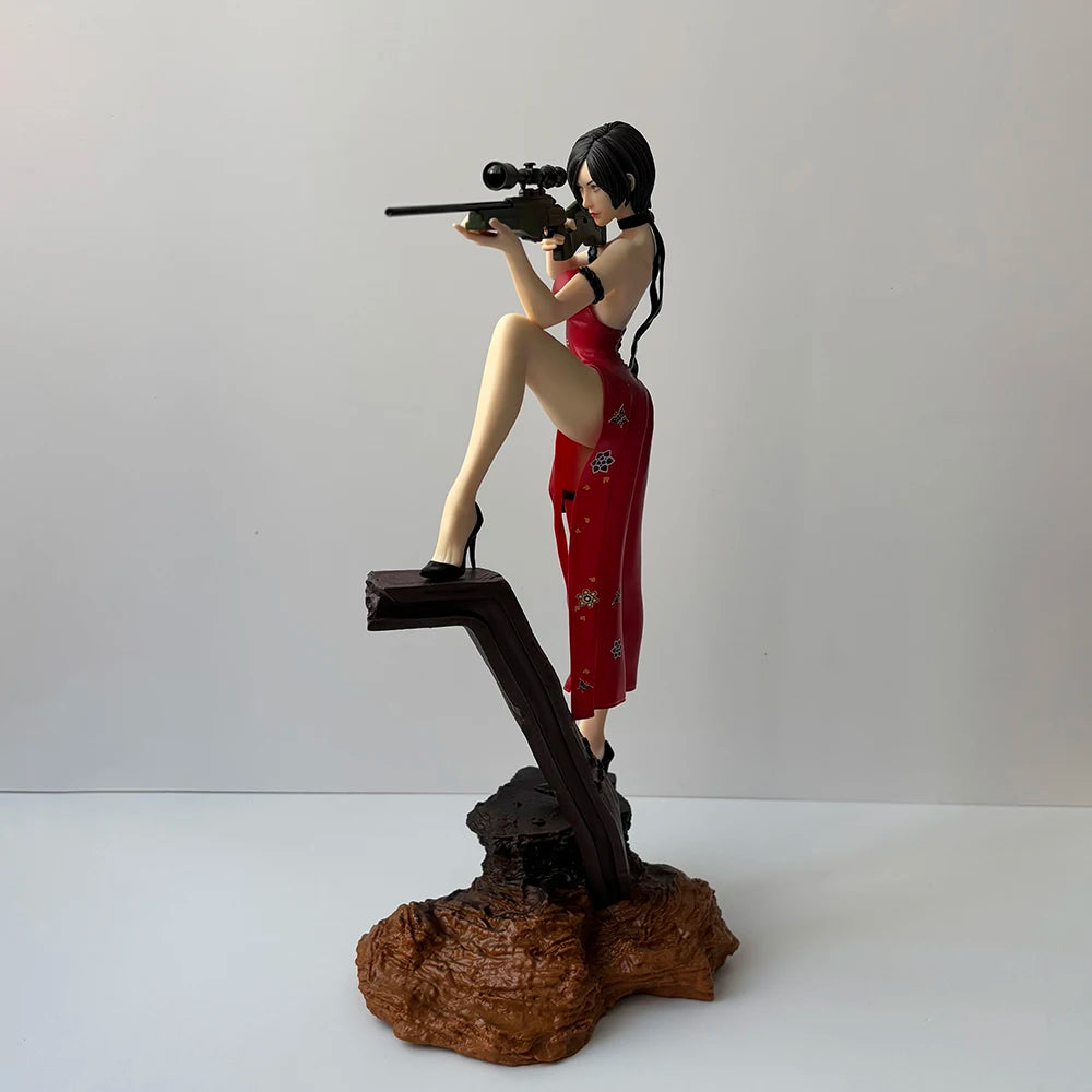 Biohazard Ada Wong PVC Anime Figure – Resident Evil Action Model Collectible for Birthday Gifts