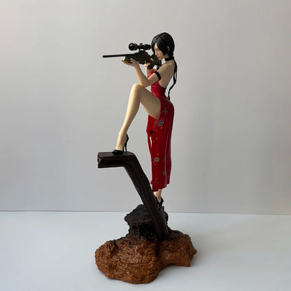 Biohazard Ada Wong PVC Anime Figure – Resident Evil Action Model Collectible for Birthday Gifts
