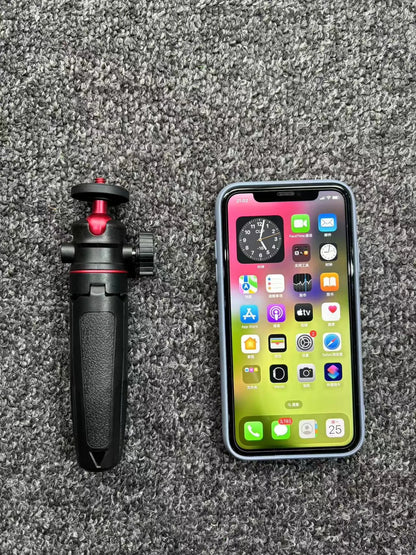 Extendable Mini Camera Tripod with 360° Ball Head - Portable Vlog Travel Selfie Stick Handle for GoPro, Insta360, DJI, SLR