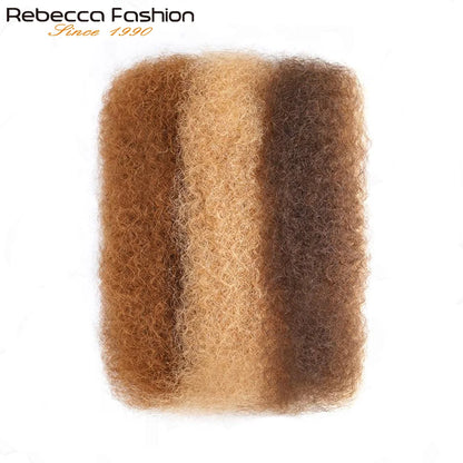 Highlight Afro Kinky Curly Bulk Hair 50g – Virgin Remy Human Hair for Braids, Dreadlocks & Natural Styling No Attachment