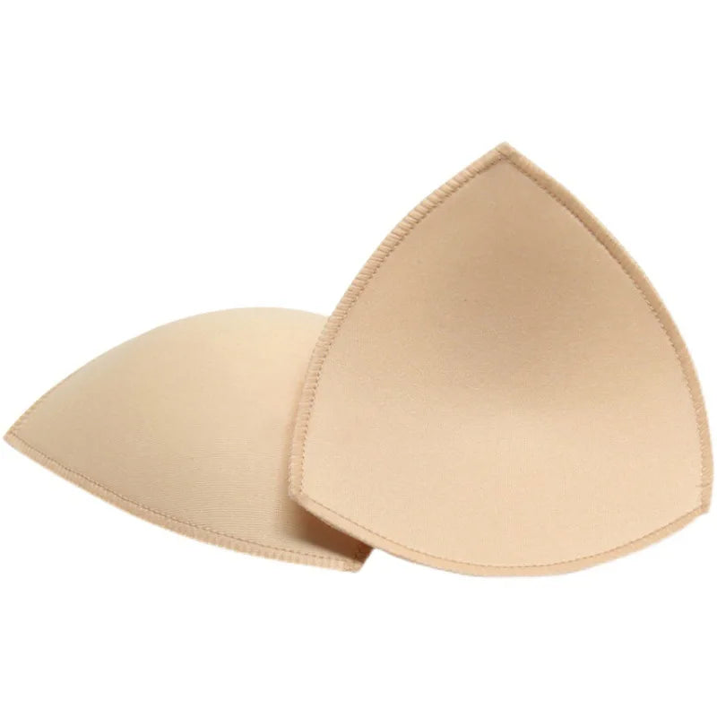 3 Pairs Removable Push-Up Bra Pads – Foam Inserts for Sports Bras, Bikinis & Underwear