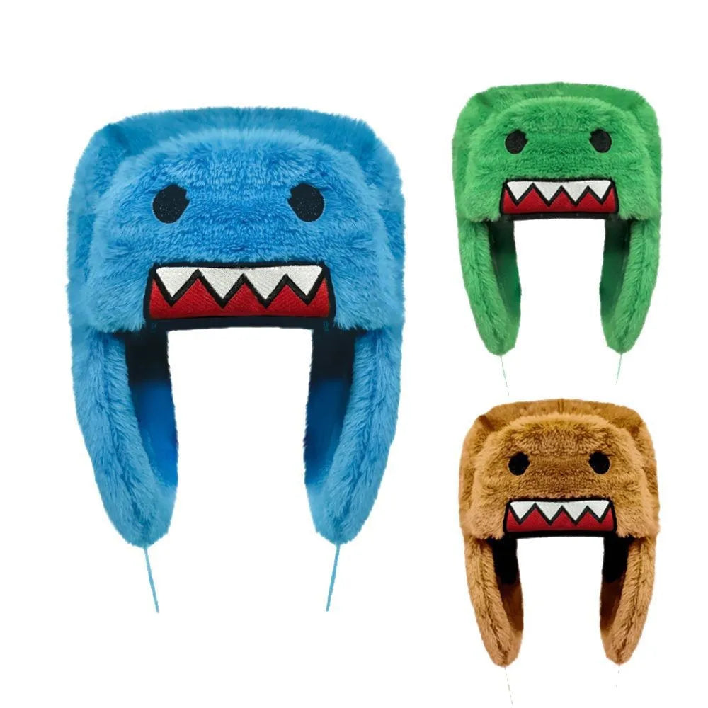 Kids Winter Ushanka Hat - Warm Cartoon Anime Earflap Cap for Boys & Girls