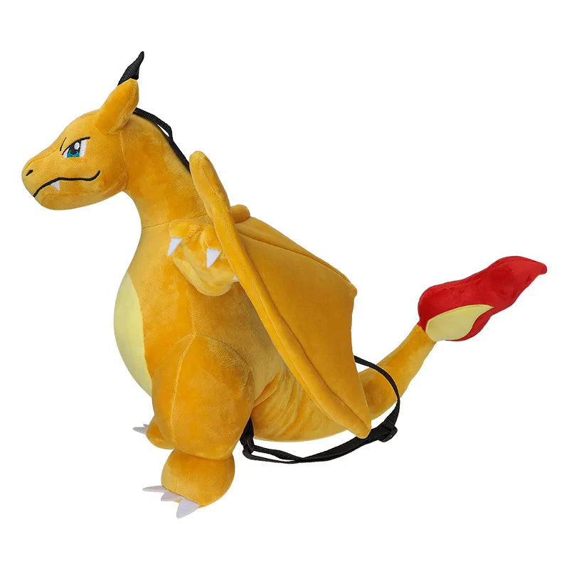 Charizard Plush Backpack — High-Quality Anime Stuffed Schoolbag for Kids, Cosplay & Christmas Gift
