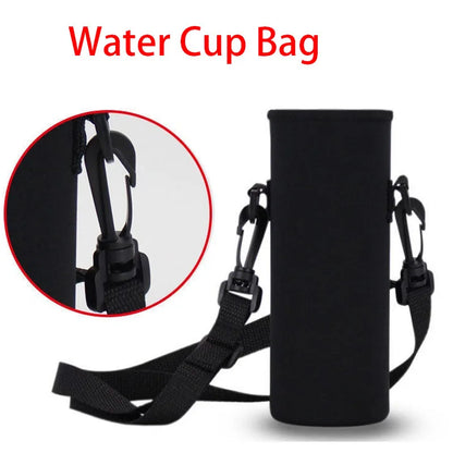Portable Insulated Water Bottle Holder Bag - Neoprene Thermos Cup Pouch with Adjustable Strap 750ML/1000ML/1500ML