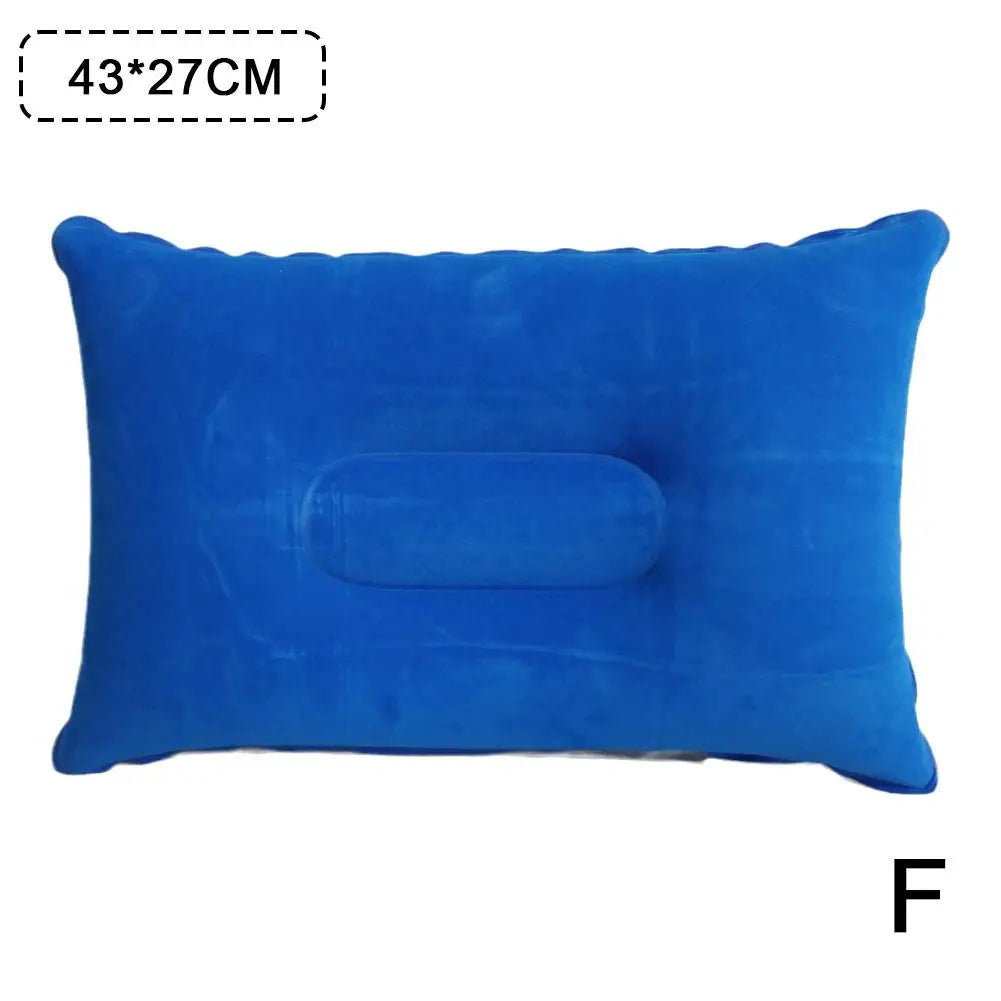 Outdoor Portable Travel Sleep Pillow – Inflatable Camping, Picnic, Beach Pillow for Tent, Comfortable Folding Equipment (G6X8)