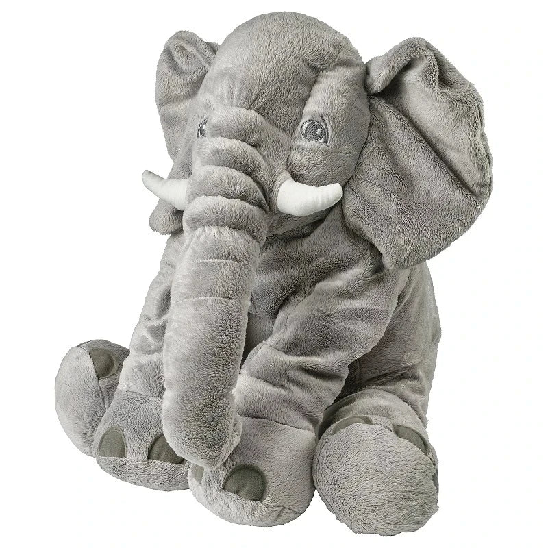 40cm Soft Elephant Plush Toy – Cute Baby Elephant Sleeping Pillow, Stuffed Animal for Kids, Birthday Gift & Room Decor