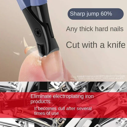 2023 New Anti-Splash Nail Clippers - Large Size Single Nail Trimmer for Thick and Hard Nails, Household Essential
