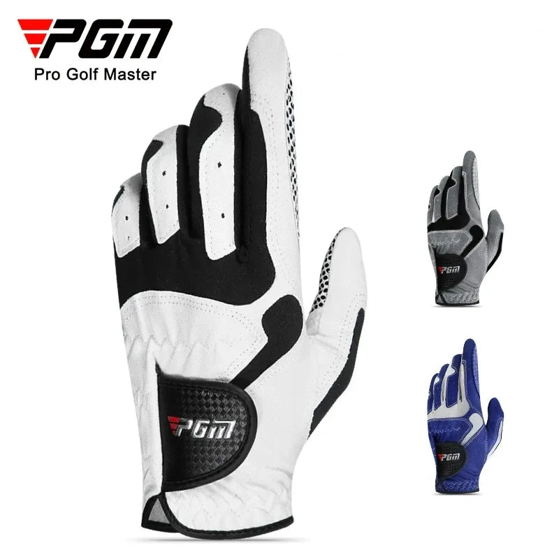 PGM Professional Golf Gloves – Breathable Microfiber, Non-Slip, Perfect for Club Swing & Putting Training