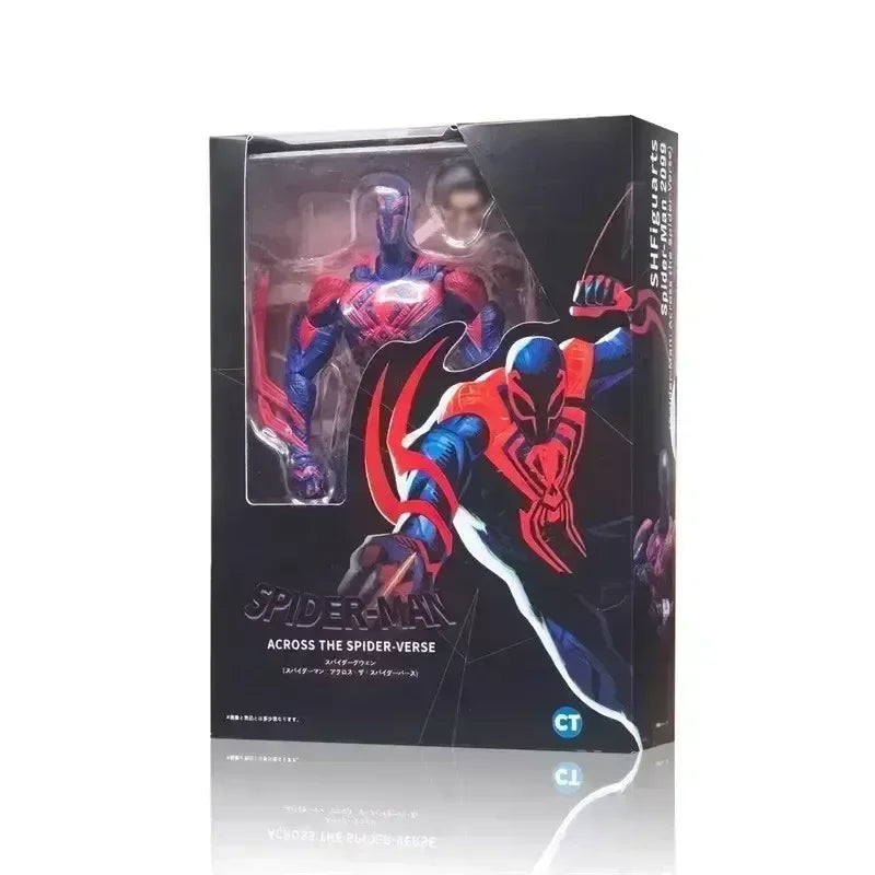 17cm CT Spider-Man 2099 SHF S.H.Figuarts Figure – Spider-Man Across The Spider-Verse Part One Collectible Toy Gift