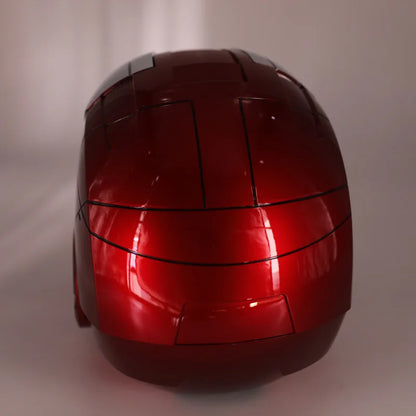 1:1 Iron Man Helmet Mk5 to Mk50 – Avengers War Machine Cosplay with Electric Open/Close, English Voice & Remote Control, Christmas Gift Toy