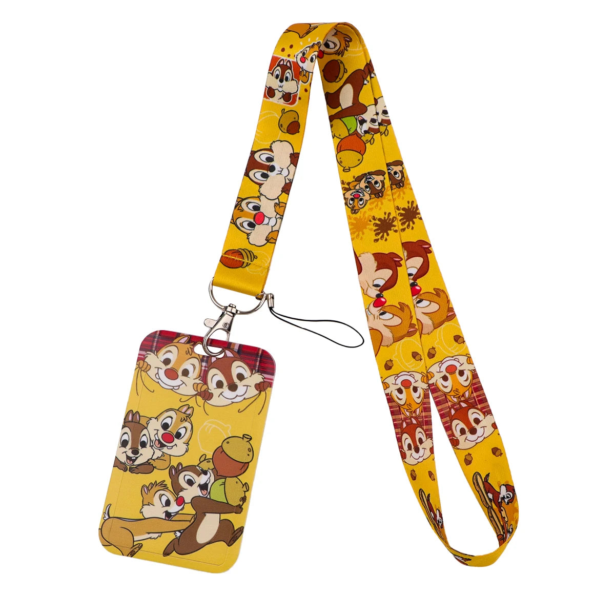 Cartoon Stitch Credential Holder Lanyard – Cute Neck Strap for Keychain, Pass & Credit Card Holder Accessories