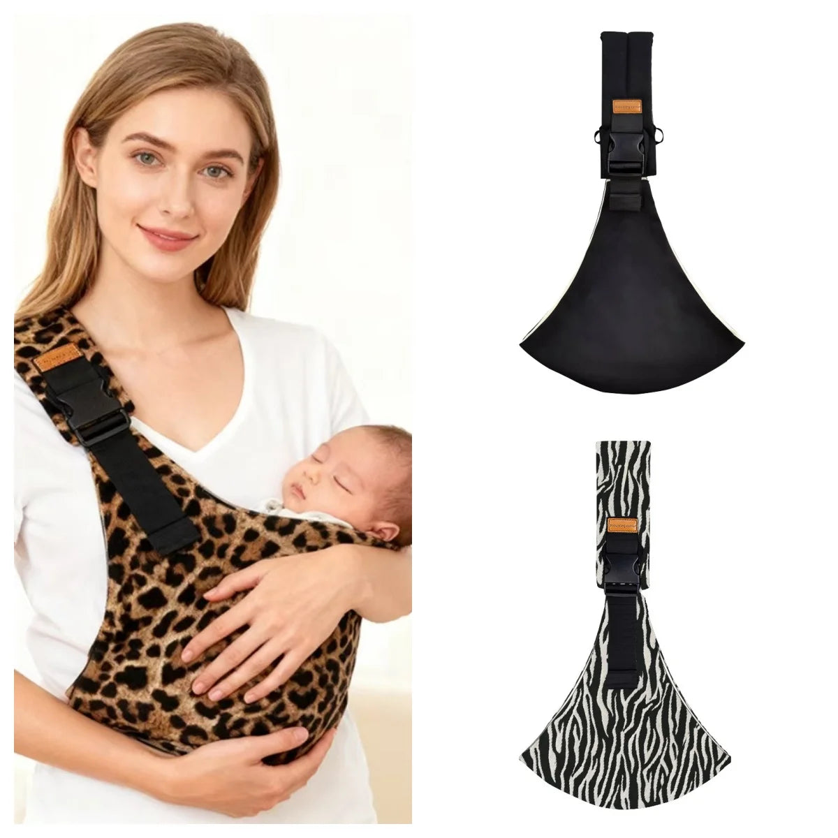 Baby and Toddler Ring Sling Carrier - Soft, Anti-Slip Multifunctional Wrap for Comfortable Outdoor Carrying