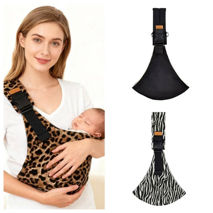Baby and Toddler Ring Sling Carrier - Soft, Anti-Slip Multifunctional Wrap for Comfortable Outdoor Carrying