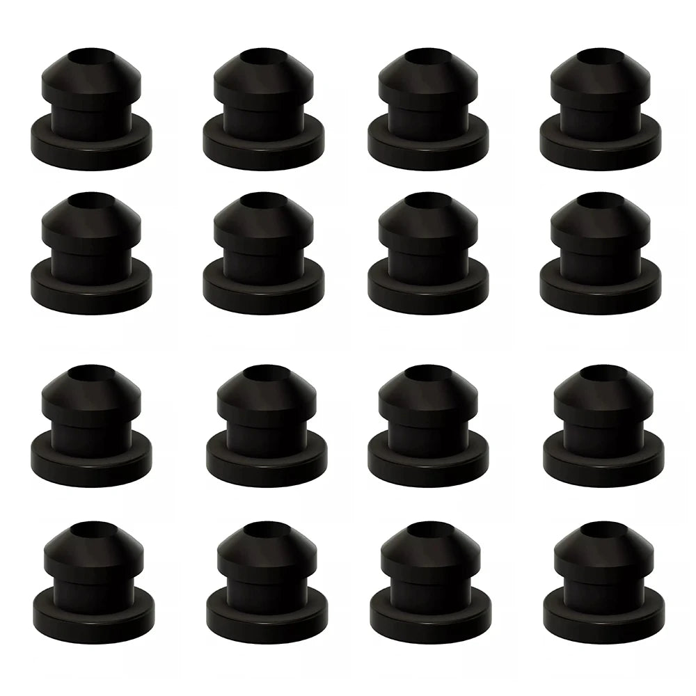 16PCS Rubber Seal Grommet Set – Caravan & Camper Van Accessories for SMEV/Dometic Hob Support, Motorhome & Trailer Replacement Parts