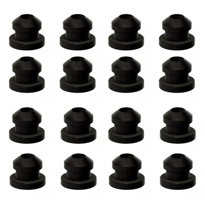 16PCS Rubber Seal Grommet Set – Caravan & Camper Van Accessories for SMEV/Dometic Hob Support, Motorhome & Trailer Replacement Parts