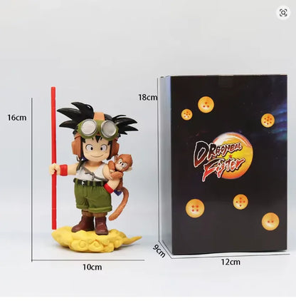 Dragon Ball Son Goku Kamehameha Light Lamp - Magnetic Anime Figure, Kakarot Collectible Ornament & Gift