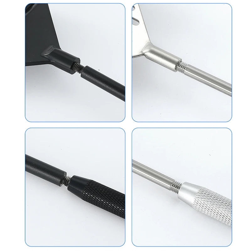 Aquarium Algae Remover Scraper – Aluminum Alloy Stainless Steel Blade Fish Tank Glass Cleaner Tool for Water Plant and Glass Cleaning Accessories
