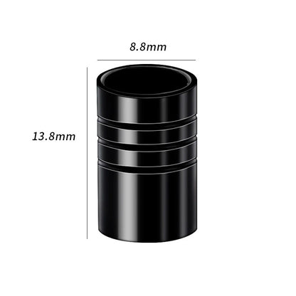 4PCS DC Comics Batman Car Tire Valve Caps — Knurled Aluminum Waterproof Accessories & Universal Car Gift