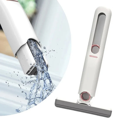 Mini Squeeze Mop - Versatile Cleaning Tool for Home, Kitchen, Car, Desk, and Glass Surfaces