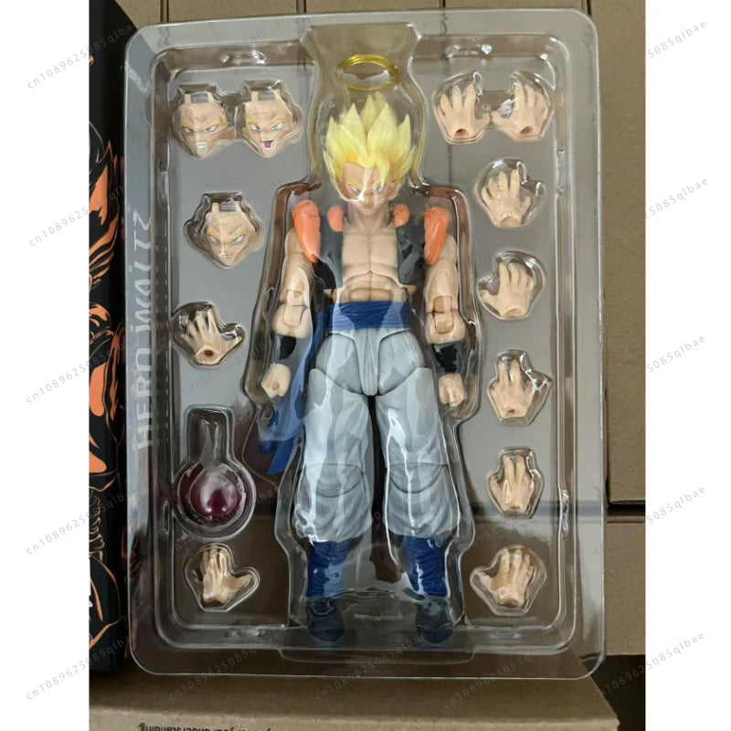 Demoniacal Fit Super Saiyan Gogeta Action Figure - Dragon Ball SHF Anime Custom Collectible Model Toy
