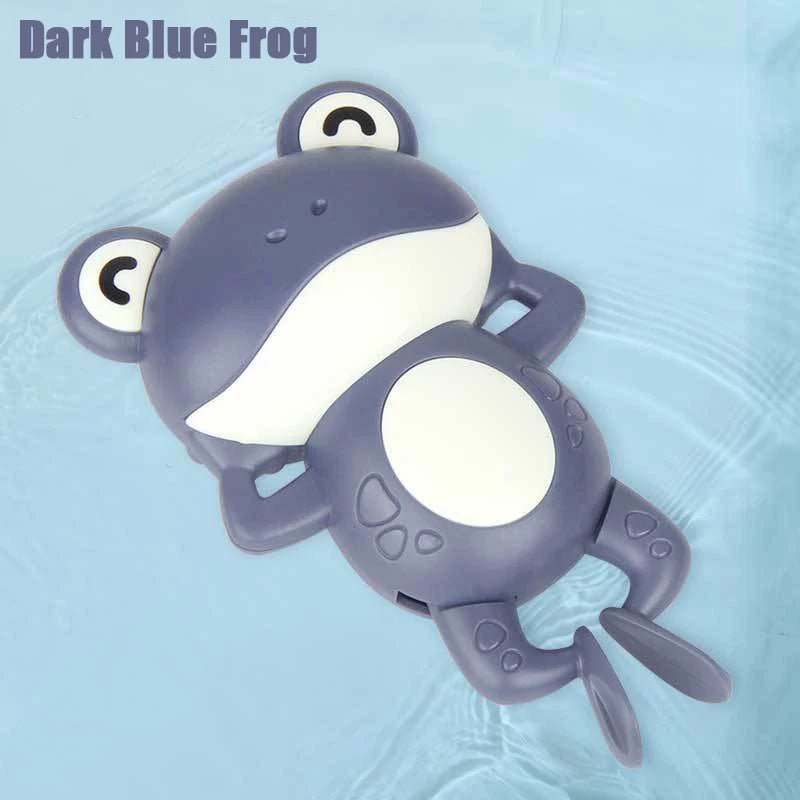 Baby Bath Toys Clockwork Swimming Animals – Cute Kids Bath & Shower Water Play Toys for Bathtub Fun and Learning