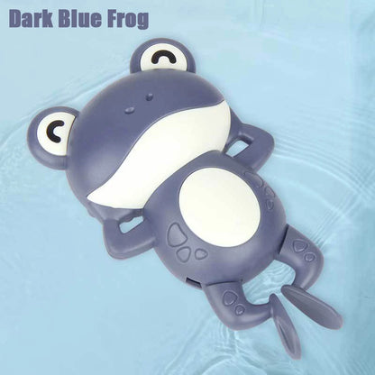 Baby Bath Toys Clockwork Swimming Animals – Cute Kids Bath & Shower Water Play Toys for Bathtub Fun and Learning