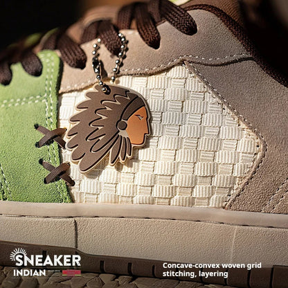Men’s Retro Platform Sneakers - Luxury Skate Shoes Casual Streetwear