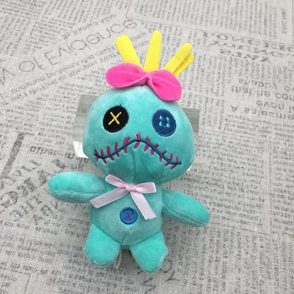 Disney Lilo & Stitch Plush Doll Keychain – Cute Stuffed Animal Pendant for Kids' Birthday & Christmas Gifts
