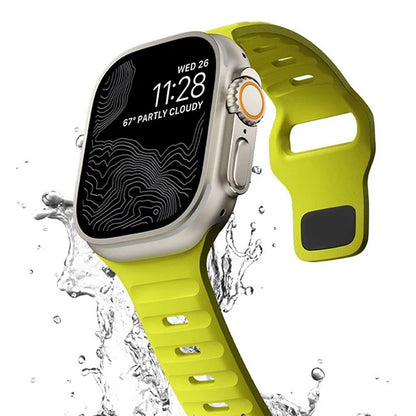 Original Silicone Strap for Apple Watch Ultra – 49mm Sports Bracelet, Compatible with Series 9, 8, 7, 45mm, 41mm, 6, 5, 4, 3, SE2, 44mm, 40mm