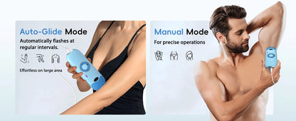 IPL Hair Removal Laser 22J — Unlimited Flashes IGBT, 5.2cm² Light Painless Epilator for Face, Armpit & Bikini Body Treatment