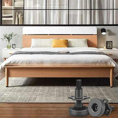4PCS Adjustable Heavy-Duty Leveling Feet | Steel Triangle Furniture Legs for Sofas & Multi-Spec Use