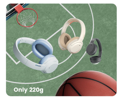 Edifier W820NB Plus Wireless Headphones – 43dB ANC, Hi-Res LDAC, 49H Playtime, Over-Ear Bluetooth Headset
