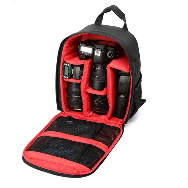 Outdoor Waterproof Camera Backpack — Digital Shoulder Bag for DSLR, Canon, Nikon, Sony Photography Equipment