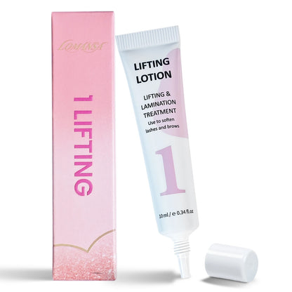 Lomansa Lash Lift Kit - Eyelash Perm & Eyebrow Lamination Set with Step 1#2#3#4 Lifting Lotion Tools