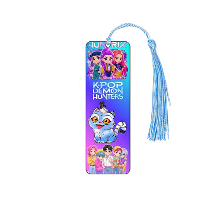 Kpop Demon Hunters Huntrix Cartoon Bookmarks – Cute Anime Stationery for Fans & Book Lovers