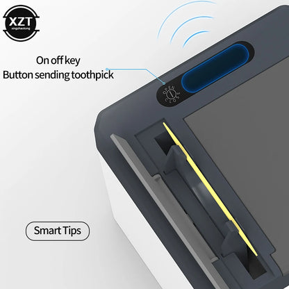 Smart Automatic Toothpick Dispenser - Intelligent Sensor Electric Toothpick Storage Box for Kitchen and Restaurant Use
