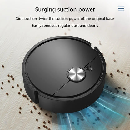 3-in-1 Robot Vacuum Cleaner & Mop – Rechargeable Sweeping Machine for Pet Hair & Deep Floor Cleaning