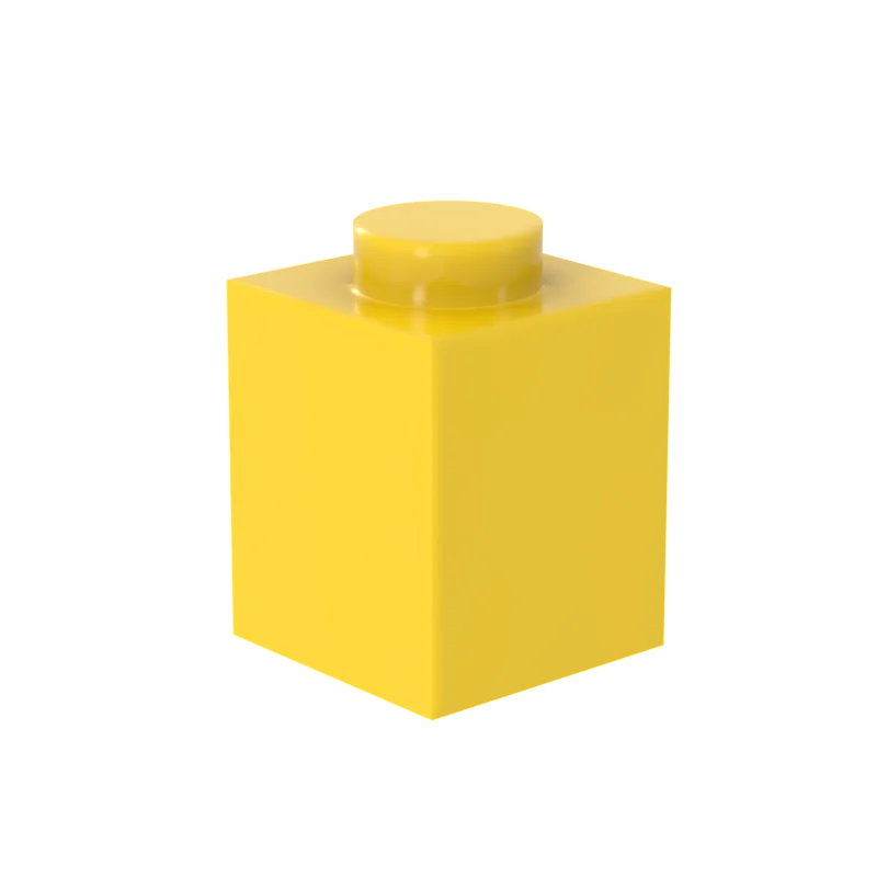 FunBrick 1x1 Classic Building Blocks - 20/50/100PCS DIY Creative Bricks Compatible with 3005 Plastic Blocks