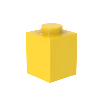 FunBrick 1x1 Classic Building Blocks - 20/50/100PCS DIY Creative Bricks Compatible with 3005 Plastic Blocks