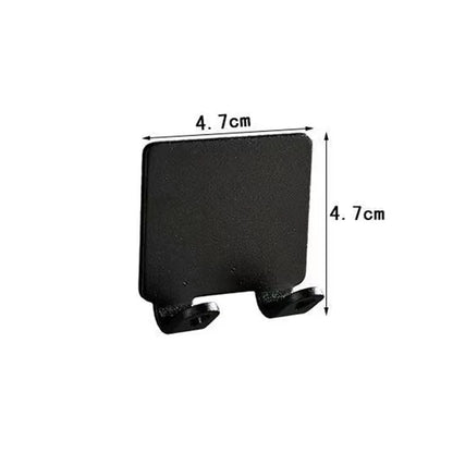 Stainless Steel Razor Holder Wall Hook – No-Drill Bathroom Shaver Storage Rack Organizer Accessories