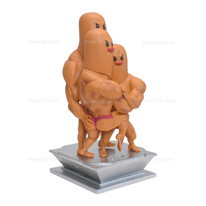 13 Styles Pokémon Muscle Figures – Magikarp, Snorlax, Dugtrio, Psyduck, Squirtle, Bulbasaur, Gengar PVC Action Toys