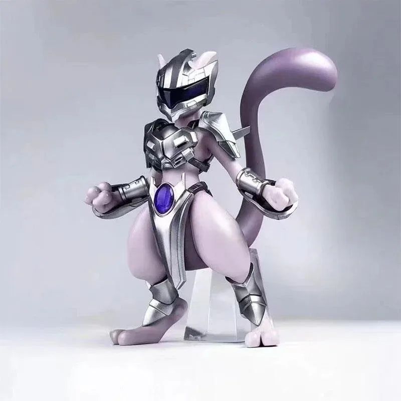 11cm Pokemon Mewtwo Figure – Anime PVC Statue Model for Kids, Collectibles & Decorations